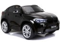 LEAN CARS Auto Na Akumulator Nowe BMW X6M Czarne Lakierowane
