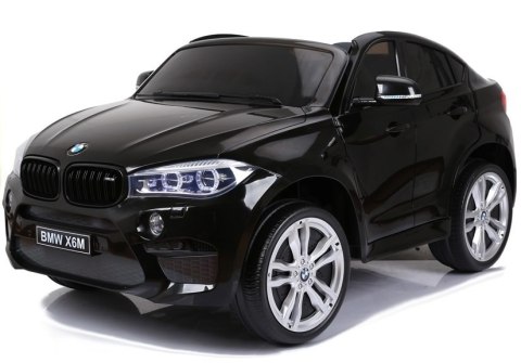 LEAN CARS Auto Na Akumulator Nowe BMW X6M Czarne Lakierowane LEAN CARS Auto Na Akumulator Nowe BMW X6M Czarne Lakierowane