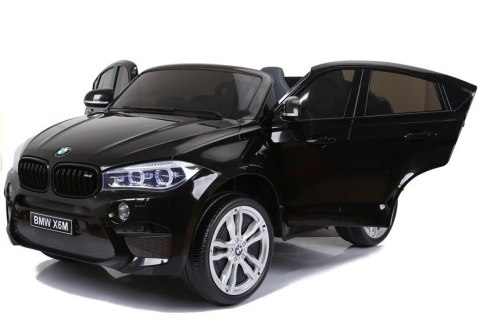 LEAN CARS Auto Na Akumulator Nowe BMW X6M Czarne Lakierowane LEAN CARS Auto Na Akumulator Nowe BMW X6M Czarne Lakierowane