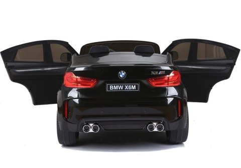 LEAN CARS Auto Na Akumulator Nowe BMW X6M Czarne Lakierowane LEAN CARS Auto Na Akumulator Nowe BMW X6M Czarne Lakierowane