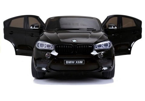 LEAN CARS Auto Na Akumulator Nowe BMW X6M Czarne Lakierowane LEAN CARS Auto Na Akumulator Nowe BMW X6M Czarne Lakierowane
