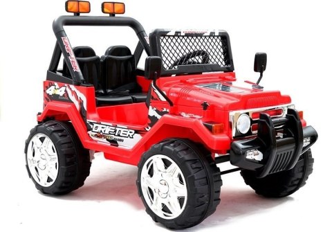 LEAN CARS Auto Na Akumulator S618 EVA Czerwony