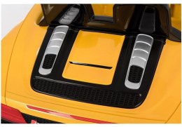LEAN CARS Auto na Akumulator Audi R8 Spyder Żółty Lakierowany