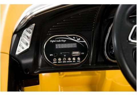 LEAN CARS Auto na Akumulator Audi R8 Spyder Żółty LEAN CARS Auto na Akumulator Audi R8 Spyder Żółty
