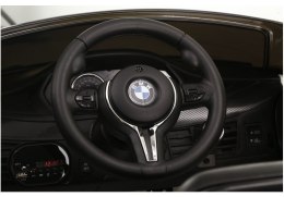 LEAN CARS Auto na Akumulator BMW X6 Czarne Skóra, EVA