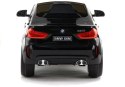LEAN CARS Auto na Akumulator BMW X6 Czarne Skóra, EVA