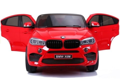 LEAN CARS Auto na Akumulator NOWE BMW X6M Czerwone LEAN CARS Auto na Akumulator NOWE BMW X6M Czerwone