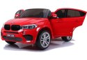 LEAN CARS Auto na Akumulator NOWE BMW X6M Czerwone