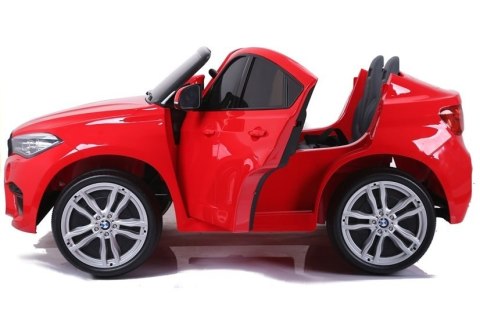 LEAN CARS Auto na Akumulator NOWE BMW X6M Czerwone LEAN CARS Auto na Akumulator NOWE BMW X6M Czerwone