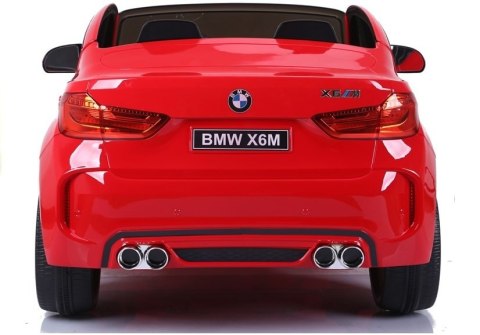 LEAN CARS Auto na Akumulator NOWE BMW X6M Czerwone LEAN CARS Auto na Akumulator NOWE BMW X6M Czerwone