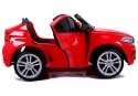LEAN CARS Auto na Akumulator NOWE BMW X6M Czerwone