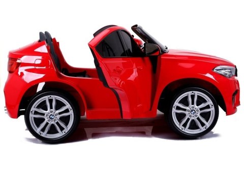 LEAN CARS Auto na Akumulator NOWE BMW X6M Czerwone LEAN CARS Auto na Akumulator NOWE BMW X6M Czerwone
