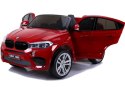 LEAN CARS Auto na Akumulator Nowe BMW X6M Czerwone Lakierowane