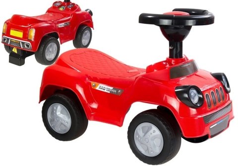 LEAN CARS Jeździk Auto Dla Maluszka Piszczek Sport Czerwony LEAN CARS Jeździk Auto Dla Maluszka Piszczek Sport Czerwony