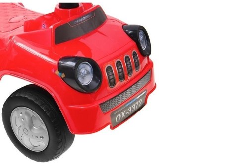 LEAN CARS Jeździk Auto Dla Maluszka Piszczek Sport Czerwony LEAN CARS Jeździk Auto Dla Maluszka Piszczek Sport Czerwony