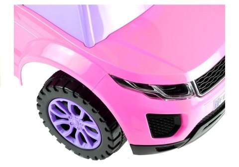 LEAN CARS Jeździk dla Malucha 613W Gra + Świeci Różowy LEAN CARS Jeździk dla Malucha 613W Gra + Świeci Różowy