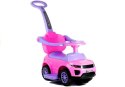 LEAN CARS Jeździk z Pchaczem 614W Różowy