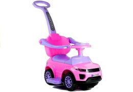 LEAN CARS Jeździk z Pchaczem 614W Różowy
