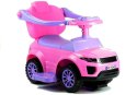 LEAN CARS Jeździk z Pchaczem 614W Różowy