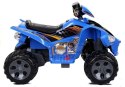 LEAN CARS Quad na akumulator Duże Koła Niebieski