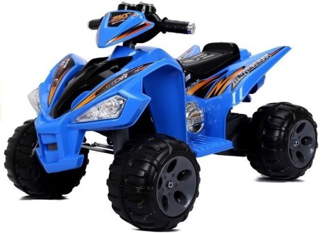LEAN CARS Quad na akumulator Duże Koła Niebieski LEAN CARS Quad na akumulator Duże Koła Niebieski