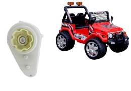 LEAN CARS Silnik 12V + Przekładnia do Auta Jeep RAPTOR S618