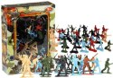 LEAN TOYS Duży Zestaw Żołnierzyków Militarny Wojsko Armia Figurki