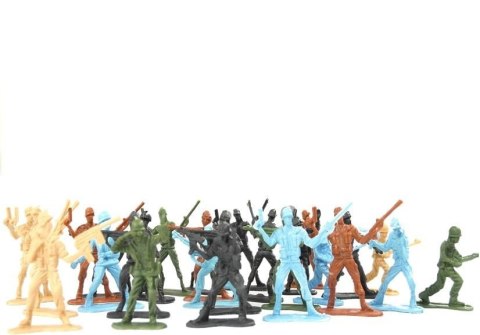 LEAN TOYS Duży Zestaw Żołnierzyków Militarny Wojsko Armia Figurki LEAN TOYS Duży Zestaw Żołnierzyków Militarny Wojsko Armia Figurki
