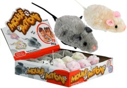 LEAN TOYS Mysz Nakręcana Myszka Jeździ Rusza Ogonem