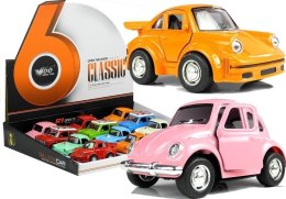 LEAN Toys Autko Klasyczne Pojazd Metalowe z Dźwiękiem Mix