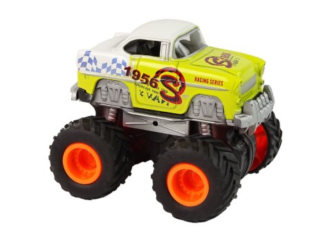 LEAN Toys Auto 4x4 Klasyczny Model Na Dużych Kołach 4 Kolory LEAN Toys Auto 4x4 Klasyczny Model Na Dużych Kołach 4 Kolory