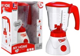 LEAN Toys Blender Mikser Z Miarką Czerwony Dźwięki