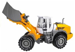 LEAN Toys Duży Spychacz Plastikowy z Napędem