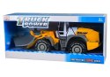 LEAN Toys Duży Spychacz Plastikowy z Napędem