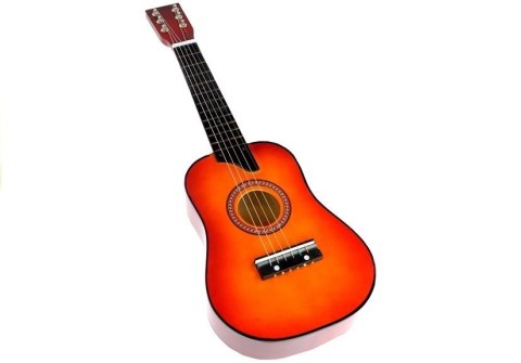 LEAN Toys Gitara Drewniana Klasyczna z Kostką Czerwona 60 cm LEAN Toys Gitara Drewniana Klasyczna z Kostką Czerwona 60 cm