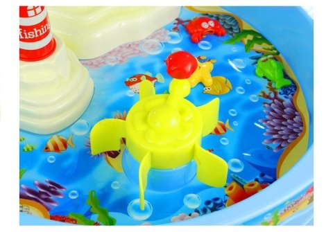LEAN Toys Gra Łowienie Rybek Stolik Wodny Gra Świeci 25 Elem LEAN Toys Gra Łowienie Rybek Stolik Wodny Gra Świeci 25 Elem