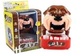LEAN Toys Gra Zręcznościowa Gryzący Bulldog