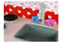 LEAN Toys Kuchnia Drewniana Jola Lodówka Mikrofalówka Otwierane Elementy