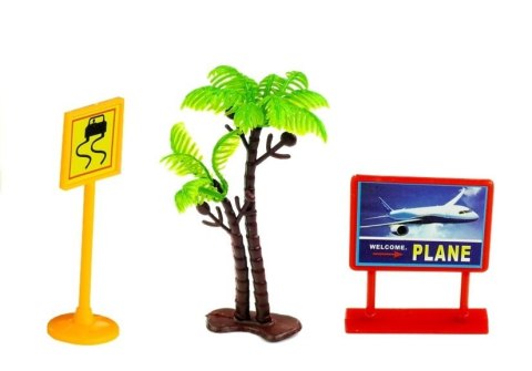 LEAN Toys Lotnisko Duży Zestaw 41 Elementów Samolot Autka LEAN Toys Lotnisko Duży Zestaw 41 Elementów Samolot Autka