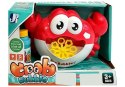 LEAN Toys Maszyna do Baniek Mydlanych Krab Czerwony
