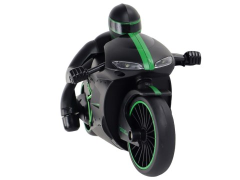 LEAN Toys Motor Ścigacz RC 20 km/h Sterowany Na Pilot Zielony LEAN Toys Motor Ścigacz RC 20 km/h Sterowany Na Pilot Zielony