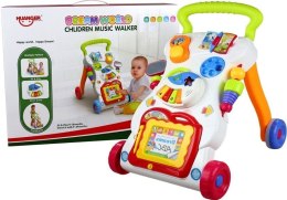 LEAN Toys Pchacz Chodzik Telefon Pianinko Znikopis 3 w 1