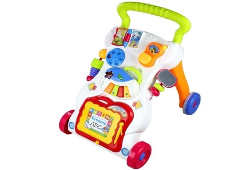 LEAN Toys Pchacz Chodzik Telefon Pianinko Znikopis 3 w 1 LEAN Toys Pchacz Chodzik Telefon Pianinko Znikopis 3 w 1
