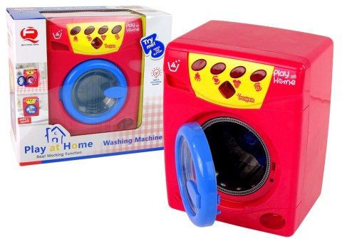 LEAN Toys Pralka na Baterie Otwierany Bęben z Wodą LEAN Toys Pralka na Baterie Otwierany Bęben z Wodą