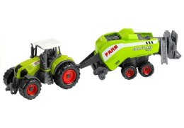 LEAN Toys Traktory z Przyczepami Zestaw Maszyny Rolnicze 6w1
