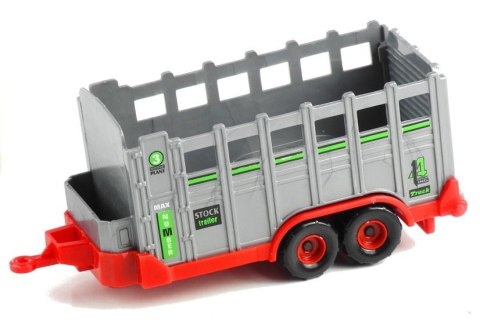 LEAN Toys Traktory z Przyczepami Zestaw Maszyny Rolnicze 6w1 LEAN Toys Traktory z Przyczepami Zestaw Maszyny Rolnicze 6w1