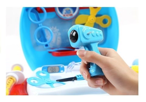 LEAN Toys Walizka Lekarska Zestaw Dream Lekarz 18 Elementów LEAN Toys Walizka Lekarska Zestaw Dream Lekarz 18 Elementów