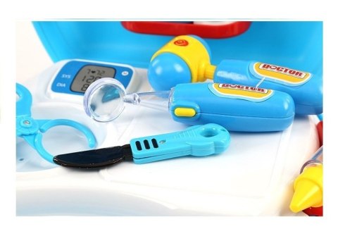 LEAN Toys Walizka Lekarska Zestaw Dream Lekarz 18 Elementów LEAN Toys Walizka Lekarska Zestaw Dream Lekarz 18 Elementów