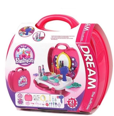 LEAN Toys Walizka Toaletka Kosmetyczna Suszarka Dream LEAN Toys Walizka Toaletka Kosmetyczna Suszarka Dream