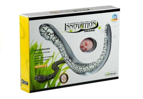 LEAN Toys Wąż Sterowany Pilotem na Podczerwień Biały LEAN Toys Wąż Sterowany Pilotem na Podczerwień Biały